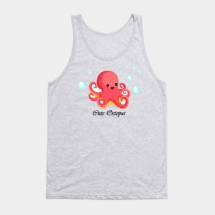 Cute Octopus Tank Top